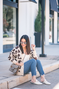 leopard cardigan