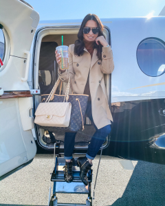 Houston fashion blogger LuxMommy