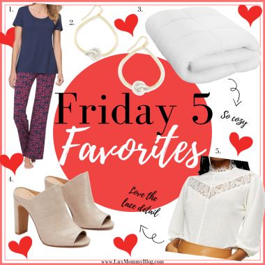 Friday 5 favorites