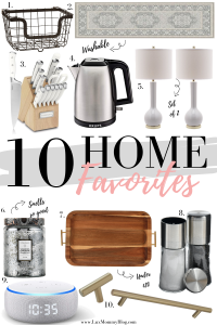 Houston fashion and lifestyle blogger LuxMommy shares her top 10 Home Favorites