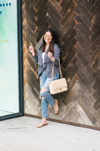 Houston fashion blogger LuxMommy