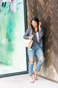 Houston fashion blogger LuxMommy