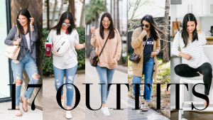 what i wore 17 outfits