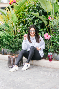 Houston top fashion blogger shared her Veja sneaker review
