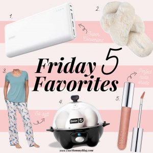 Friday five favorites