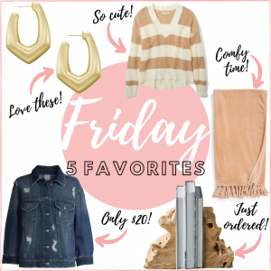 Fashion and beauty blogger, LuxMommy shares her 5 favorite items every Friday.