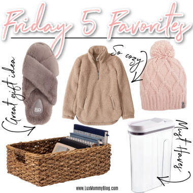 Friday 5 favorites