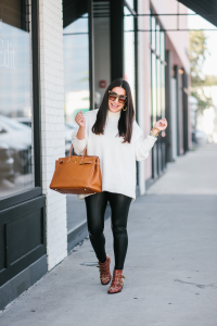 my favorite cozy sweater