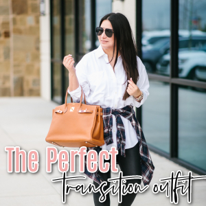 the perfect transition outfit