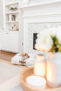 Houston top fashion blogger LuxMommy shares her living room tour