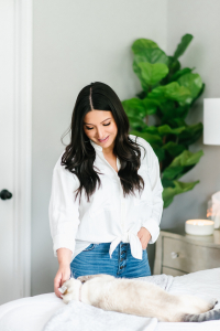 Houston top fashion and lifestyle blogger LuxMommy shares Affordable Bedroom Refresh