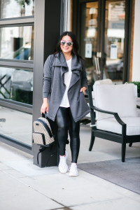 Houston top fashion and lifestyle blogger LuxMommy shares the casual jacket you need for fall