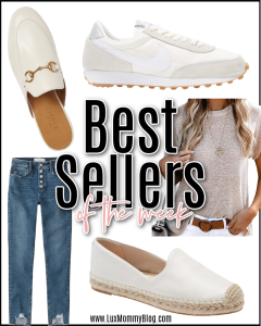Houston lifestyle and fashion blogger luxmommy sharing best sellers of the week