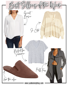 Houston lifestyle and fashion blogger LuxMommy sharing best sellers of the week