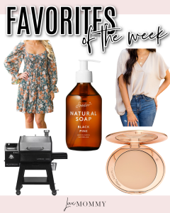 Houston lifestyle and fashion blogger LuxMommy sharing favorites of the week