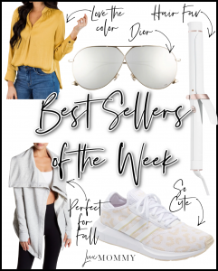 Houston lifestyle and fashion blogger LuxMommy sharing best sellers of the week