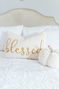 Houston top fashion and lifestyle blogger LuxMommy shares affordable fall decor from tj maxx