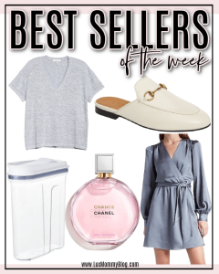 Houston lifestyle and fashion blogger LuxMommy sharing best sellers of the week