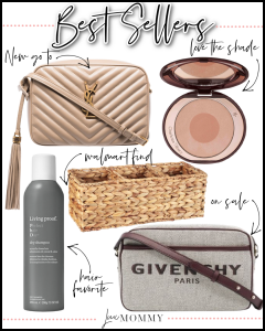 Houston lifestyle and fashion blogger LuxMommy sharing best sellers of the week