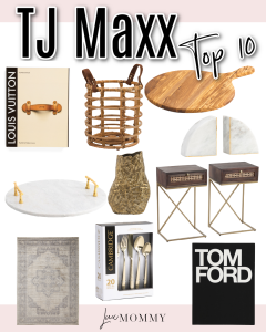 tjmaxx.com top 10 home finds
