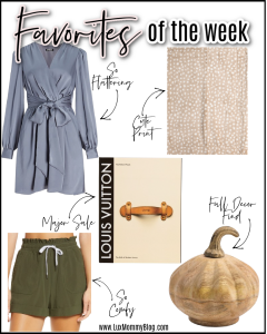 Houston lifestyle and fashion blogger LuxMommy sharing favorites of the week