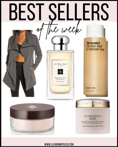 Houston lifestyle and fashion blogger LuxMommy sharing best sellers of the week