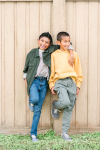 Houston top fashion and lifestyle mom blogger LuxMommy shares her two adorable sons in some affordable boys fashion from walmart
