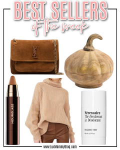 Houston lifestyle and fashion blogger LuxMommy sharing best sellers of the week