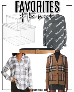 Houston lifestyle and fashion blogger LuxMommy sharing favorites of the week