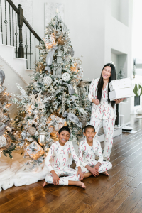 Houston top fashion and lifestyle blogger LuxMommy shares the cutest and most comfortable matching family christmas pj set for the whole family from soma