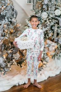 Houston top fashion and lifestyle blogger LuxMommy shares the cutest and most comfortable matching family christmas pj set for the whole family from soma
