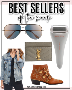 Houston lifestyle and fashion blogger LuxMommy sharing best sellers of the week