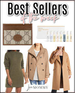 Houston lifestyle and fashion blogger LuxMommy sharing best sellers of the week