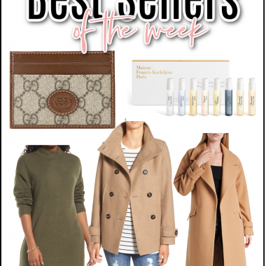 Houston lifestyle and fashion blogger LuxMommy sharing best sellers of the week
