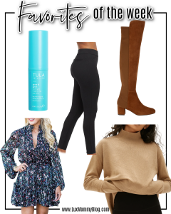 Houston lifestyle and fashion blogger LuxMommy sharing favorites of the week