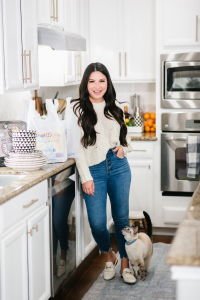 Houston top fashion and lifestyle blogger LuxMommy gets holiday ready with Walmart+