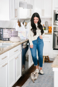 Houston top fashion and lifestyle blogger LuxMommy gets holiday ready with Walmart+