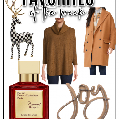 Houston lifestyle and fashion blogger LuxMommy sharing favorites of the week