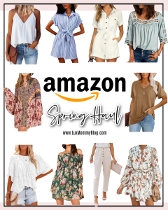 Houston fashion/lifestyle blogger LuxMommy shares Amazon Spring haul.
