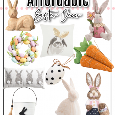 Houston fashion/lifestyle blogger LuxMommy shares Easter decor