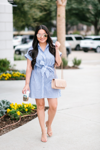 Houston top fashion and lifestyle blogger LuxMommy share the perfect spring dress from amazon
