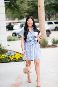 Houston top fashion and lifestyle blogger LuxMommy share the perfect spring dress from amazon