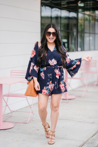 Houston top fashion and lifestyle blogger LuxMommy shares the perfect $22 romper you need