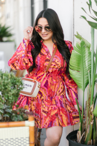 Houston top fashion and lifestyle blogger LuxMommy shares the cutest party dresses for spring and summer from saks fifth avenue.