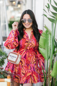 Houston top fashion and lifestyle blogger LuxMommy shares the cutest party dresses for spring and summer from saks fifth avenue.