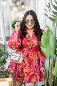 Houston top fashion and lifestyle blogger LuxMommy shares the cutest party dresses for spring and summer from saks fifth avenue.