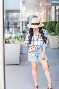 Houston top fashion and lifestyle blogger LuxMommy shares the cutest spring outfit and the best luxury handbags under $1000