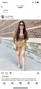 Houston top lifestyle blogger styling shorts