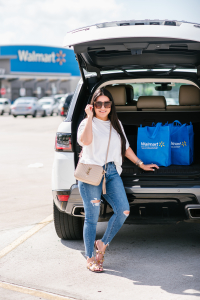 a much needed mom day includes errands and shopping at walmart using my walmart+ membership, start shopping now to save on fuel at over 14,000 gas stations nationwide
